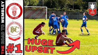 I Started The FA Vase ROAD TO WEMBLEY With My Local Team Redhill vs Billinghurst Vlog [upl. by Bartholemy318]