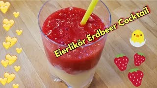 Eierlikör Erdbeer Cocktail [upl. by Collimore]