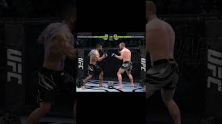 Thiago Santos vs Misha Cirkunov  EA Sports UFC 154 shorts shortvideo gameplay gaming ufc [upl. by Lorens]