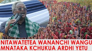 OLESENDEKA AONGEA KWA UCHUNGU MBELE YA WANANCHI MAENEO YA WAMASAI KUGEUZWA KUWA HIFADHI YA WANYAMA [upl. by Melany]