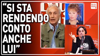 TRAVAGLIO SCATENATO DA LILLI GRUBER ▷ quotSENTO UNARIA DI REGIME CHE È PARTITA DAI TEMPI DEL VIRUSquot [upl. by Helli]