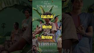 Vaazhai Movie Review mariselvaraj nikhilavimal santhoshnarayanan movie shorts kalaiarasan yt [upl. by Rutan]