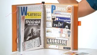 How to Include Memorabilia  Scrapbooking [upl. by Hooper]