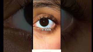 Me at school vs at home aesthetic eyes beauty [upl. by Yort]