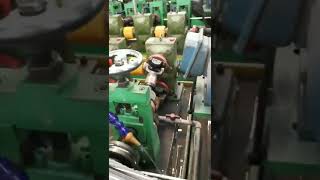 Yongjian  Square Pipe Rolling Tube Steel Pipe Forming Machine [upl. by Grados]