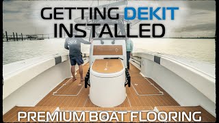 Premium Foam Boat Flooring  DEKits Simple 5Step Process [upl. by Eiramrefinnej545]