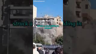 IDF Strikes GBU28 Precision Bomb Destroys 10Story Building in Lebanon [upl. by Nereil404]