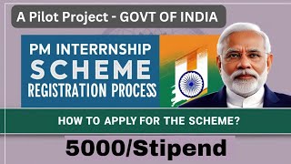 How To Register for PM Internship Scheme 2024  Step By step PM Internship Scheme Registration Star [upl. by Ycrad982]