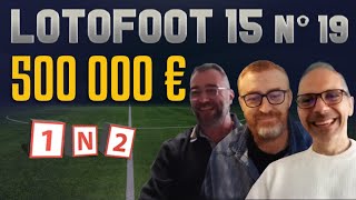 🎙️ PronoLive  Pronostics LotoFoot 500 000 € avec OMPSG amp Manchester CityArsenal  LF15 n°19 [upl. by Ashton642]