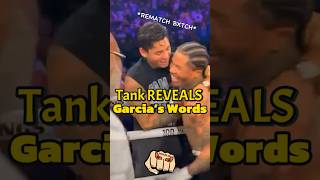 Gervonta Tank Davis REVEALS Ryan Garcia’s WORDS 😱😂 gervontadavis ryangarcia boxing [upl. by Golden609]