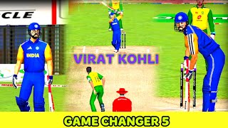 game changer 5 new update  virat kohli new shot 2024  gameplay  new pech game changer 5 [upl. by Mays935]