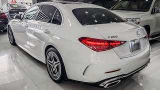 2024 Mercedes C Class C200  Sound Interior and Exterior Walkaround [upl. by Neyrb]