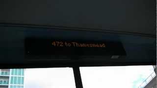 472 to Thamesmead [upl. by Riha621]