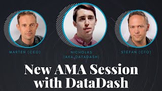 Unibright Live AMA with Marten CEO Stefan CTO and Nicholas aka DataDash Strategy Advisor [upl. by Carola873]