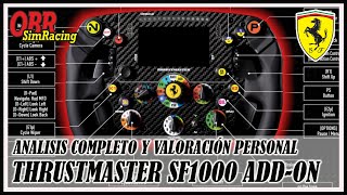 Thrustmaster Ferrari SF1000 ADDON ANALISIS COMPLETO Guia Manual OBR SimRacing TM Volante [upl. by Tingley]