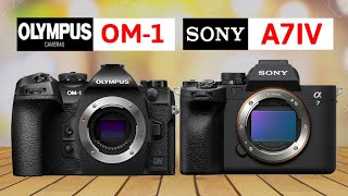 OM System OM1 Vs Sony A7IV [upl. by Mikkanen399]