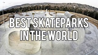 10 BIGGEST Skateparks In The WORLD US UK Canada Australia China [upl. by Pincus188]