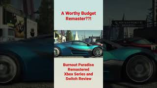 🚘💥 Burnout Paradise Remastered Xbox Series and Switch Review burnoutparadise shorts racing [upl. by Creath]