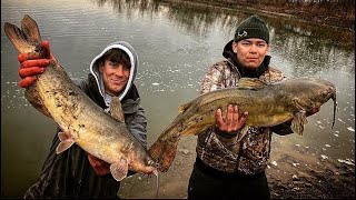 INSANE CATFISHING  BIG smallies 10lbscats New York state fishing [upl. by Anwat]