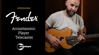 Introducing Fender Acoustasonic Player Telecaster – The Perfect Songwriter’s Guitar [upl. by Yznil]