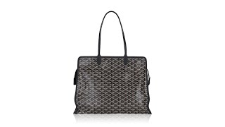 Goyard Goyardine Sac Hardy PM Black [upl. by Acimad344]