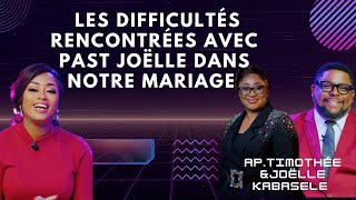 Les difficultés rencontrées avec past Joëlle dans notre mariage I Ap Timothée Kabasele [upl. by Yrbua]