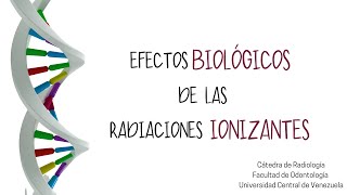 Efectos Estocásticos y Determinísticos de las Radiaciones Ionizantes [upl. by Asaeret]