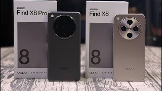 OPPO Find X8  X8 Pro  The Best Camera Phones Just Got Better Global Versions [upl. by Tapes]