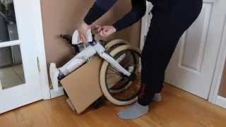 Retrospec Speck Folding SingleSpeed Bicycle Unboxing [upl. by Ignace]