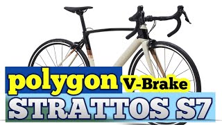 Polygon Strattos S7 VBrake Seri Terbaru 20202021 [upl. by Narud]