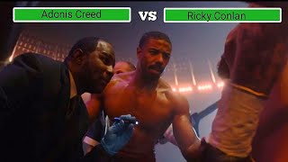 Creed 3  Creed Vs Ricky Conald Final Fight With Health Bars [upl. by Je13]