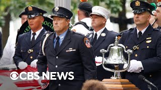 Vice President Harris other officials attend 911 memorial service in New York  full video [upl. by Ydnes]