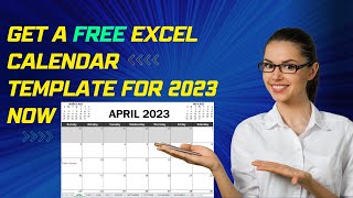 Get a Free Excel Calendar Template for 2023 Now [upl. by Thane]