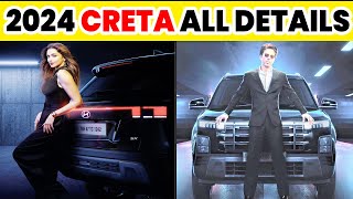 Exclusive All New Creta Facelift 2024  All Details [upl. by Kcirdla]