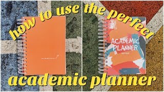 how to use the perfect academic planner student organisation [upl. by Eanwahs234]