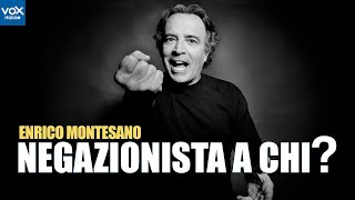 Enrico Montesano quotNegazionista è chi nega la veritàquot [upl. by Nahsin]