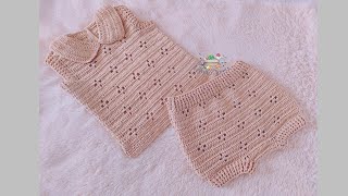 BRAGUITAS A CROCHET PARA BEBÉ PASO A PASO  UNISEX 0 A 3 MESES [upl. by Nimaynib]