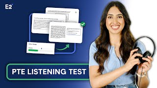 Full PTE Listening Sample Test with Answers 2024 [upl. by Soph]