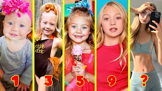 Everleigh Rose Transformation  From Baby To 11 Years Old 2024 [upl. by Ahsenat]