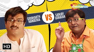 Comedy King Ae Gujjubhai Ni Chori Pakdi  Siddharth Randeria VS Sanjay Goradia gujaraticomedy5787 [upl. by Liamsi]