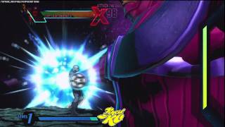 Ultimate Marvel vs Capcom 3  Galactus Mode [upl. by Glennie64]