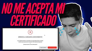 ERROR AL SUBIR CERTIFICADO COMO ARREGLAR  PREREGISTRO COMIPEMS 2022 [upl. by Valina774]