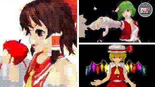 Bad Apple 3D for SMS by GliGli 2016  Sega Master System Demo [upl. by Anagrom]