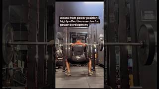 Explosive StrengthPower Cleans from Power Position BreakdownPowerCleansExplosivePowerOlympicLift [upl. by Allanson]