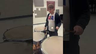 Beethoven symphony 5 timpani concert band auditions [upl. by Haseena]