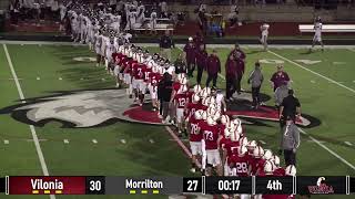 FOOTBALL Vilonia Eagles VS Morrilton Devil Dogs  11124 [upl. by Nilhtac154]