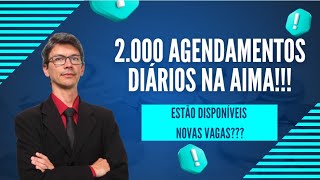 2000 Agendamentos na AIMA por dia [upl. by Woodcock]