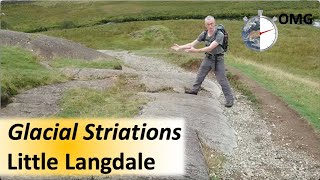 Glacial striations in Little Langdale [upl. by Auqenat]