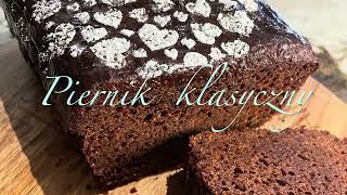 🎄❄️☃️Bardzo wilgotny miodowy keks piernikowy z budyniem Honey ginger cake with pudding [upl. by Marya]