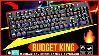 BEST BUDGET KING GAMING KEYBOARD  ANT ESPORTS MK3200 GAMING MECHANICAL KEYBOARD  UNBOXING amp REVIEW [upl. by Ahseik]